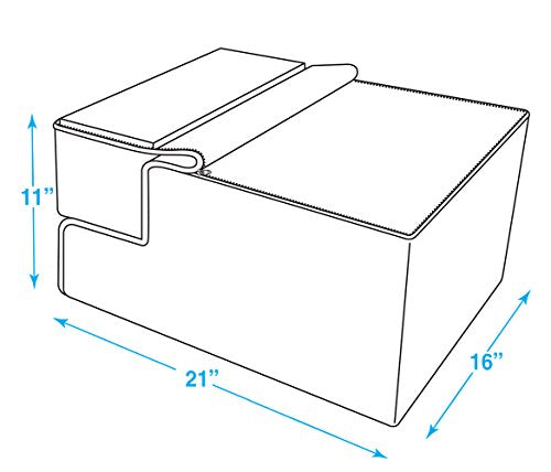 Dog Stairs & Steps (Brown Linen / H: 16.5 Inches (Foldable))