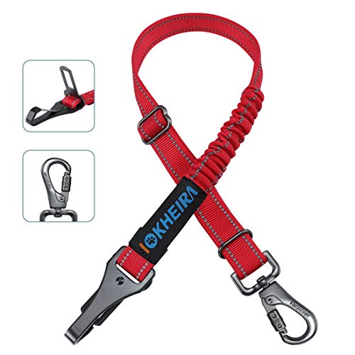 Dog Seat Belt 3 (Red)