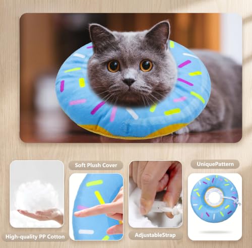 Cat Cone Collar Soft (Blue / Large)
