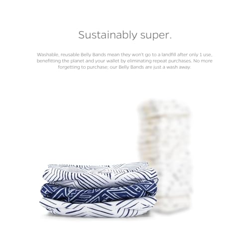 Washable Belly Bands for Male Dogs (X-Small (11-13") / Kahuna)