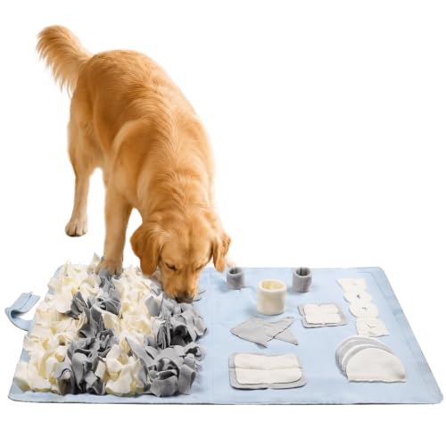Snuffle Mat for Dogs (Blue / Medium 22x38 inch)