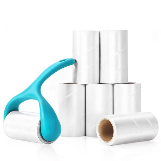 Super Sticky Pet Hair Remover Roll 350 Sheets Set with Upgraded Handle