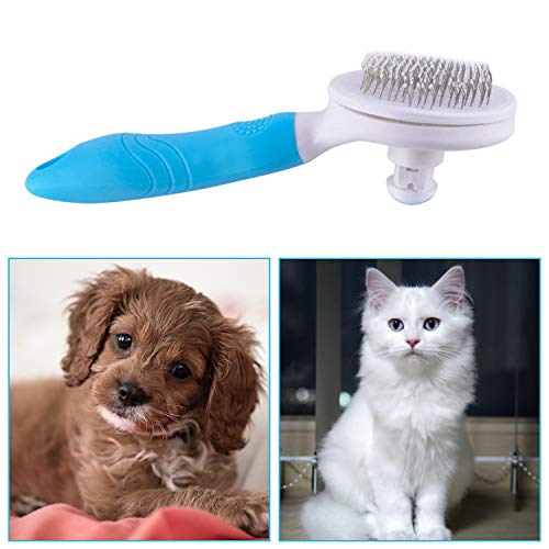 Self Cleaning Slicker Brush (1Pack Blue)