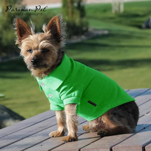 Dog Polo Shirt (3XL / Green Polo)