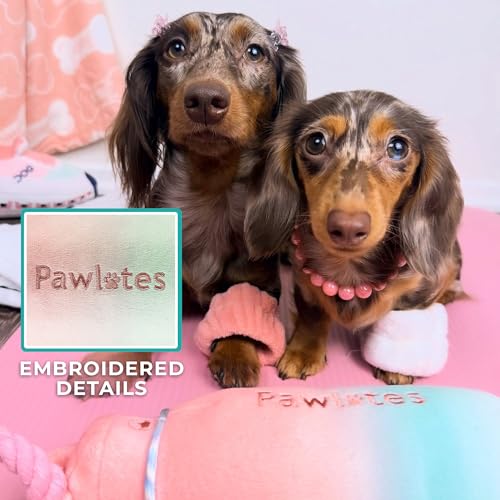 Pawlates Princess Water Bottle Plush Dog Toy Funny Parody (Pawlates Bottle (Pink))