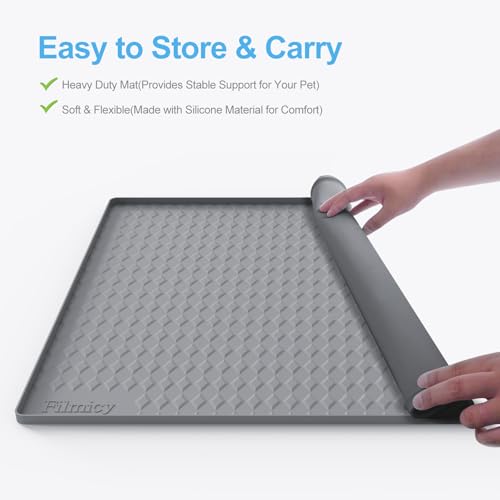 Pee Pad Holder for Dogs (34" x 28" / Dark Grey)