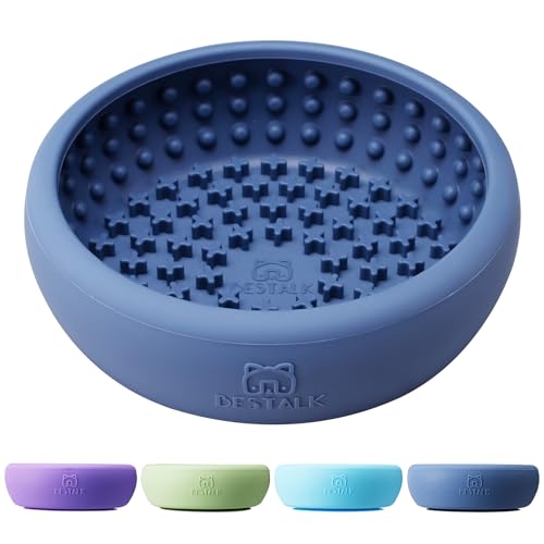 Dog Lick Bowl (Large / Dark blue)