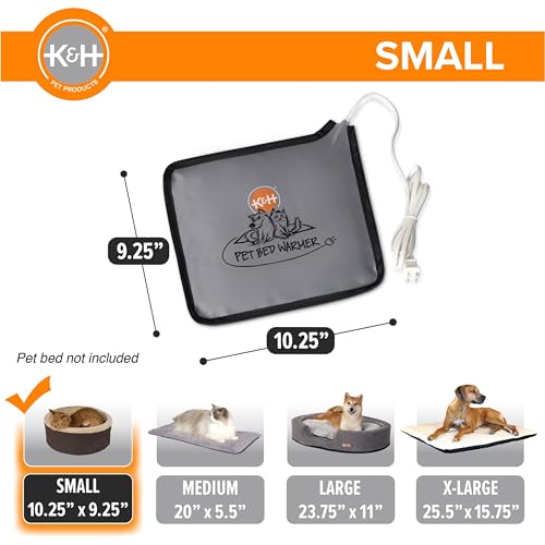 K&H Pet Bed Warmer (Gray / Small)