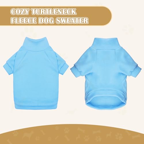 3 Pack Dog Sweaters for Large Dogs (Large / Gray Blue Coffee)