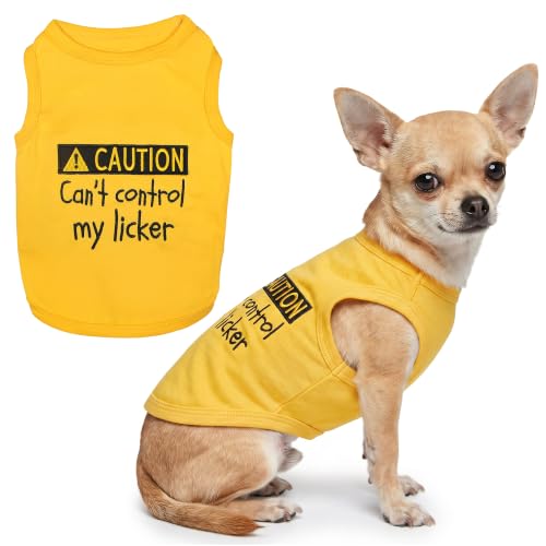 Dog Shirt 100% Cotton Shirts for Small Dogs (S(5-8lbs))