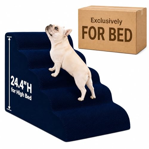 Dog Ramp for Bed (Blue)