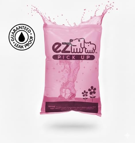 1000 Pet Waste Disposal Dog Poop Bags EZ Pick Up Bag (1 Count (Pack of 1000))
