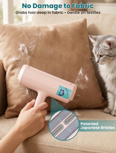 Pet Hair Remover Roller (D: Pink（gift Choice）)