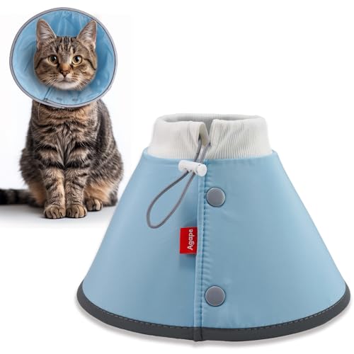 Soft Dog Cone for Small Dogs & Cats (Blue (Small Dogs Cone) / 2 (Neck:6.5"-8.5"))