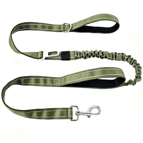 Bungee Dog Leash 5FT (Army Green / 5FT-6FT)