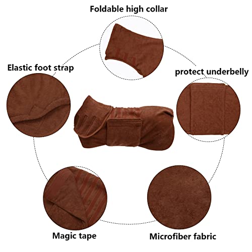 Dog Drying Coat (Small / Khaki)
