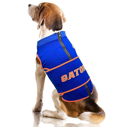 NCAA Florida Gators Dog Anxiety Shirt Calming Soothing Vest (Small / Florida Gators)