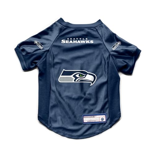 NFL Seattle Seahawks Stretch Pet Jersey (Seattle Seahawks / X-Small)