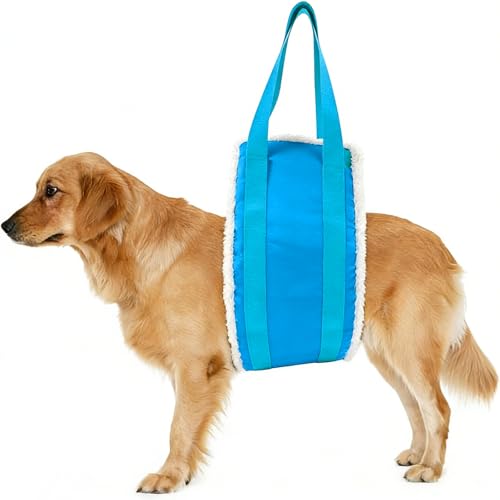 20 150lb Dog Sling for Large Dogs Hind Leg Support (Blue)