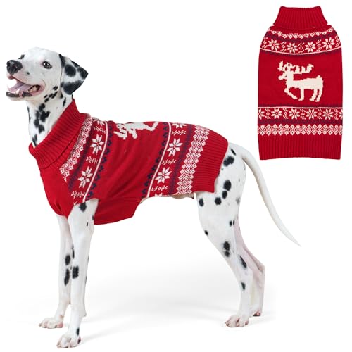 Dog Christmas Sweater (3XL (60-80lbs) / 2# Xmas)