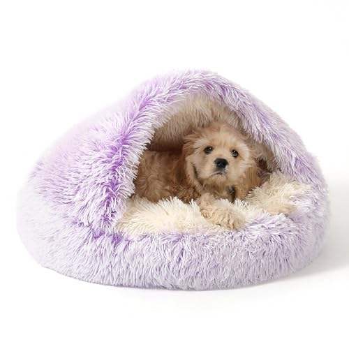 Hooded Donut Bed (Gradient Purple / Small 19.6'')