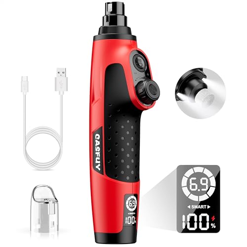 Smart 6 Speed Dog Nail Grinder (Red)