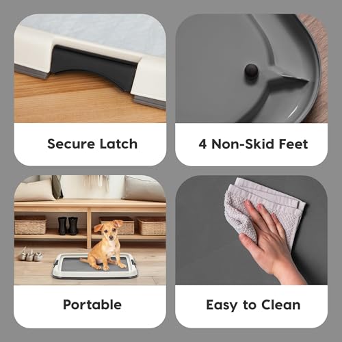 Pee Pad Holder (Dark Gray / 14" x 17")