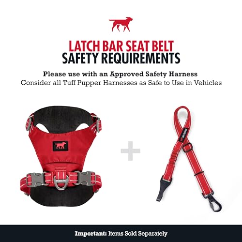 Dog Car Safety Belt (Red)