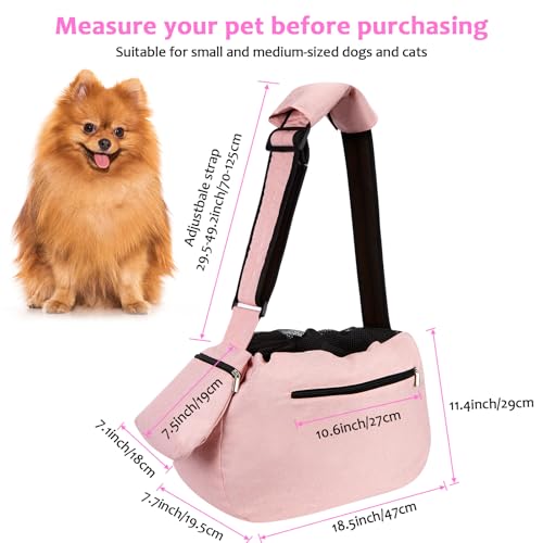 XL Dog Sling 15 (Pink)