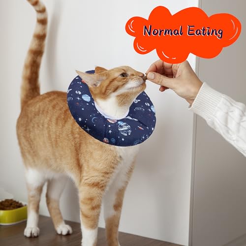 Cat Cone Collar Soft (Planet / Small)