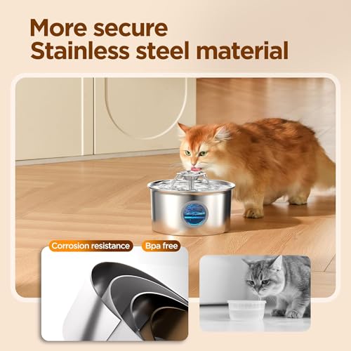 Pet Water Fountain Stainless Steel