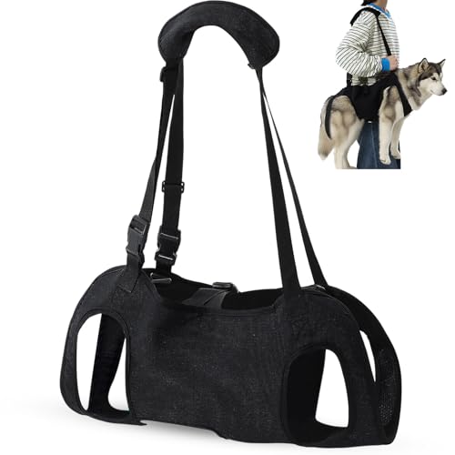 Dog Carry Sling Emergency Backpack Dog Lift Harness (L)