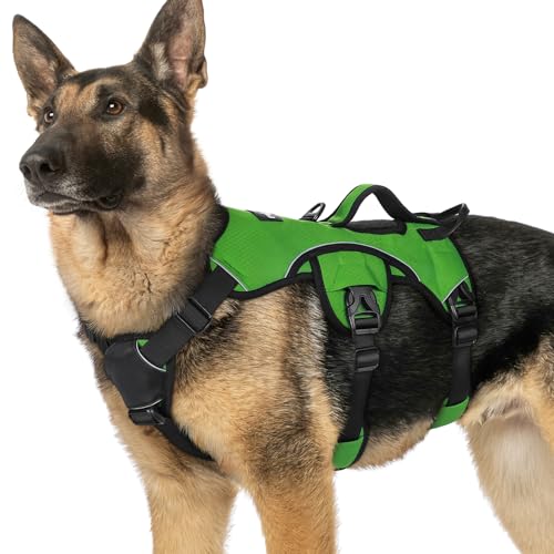 Escape Proof Dog Harness for X (Green / X-Large)
