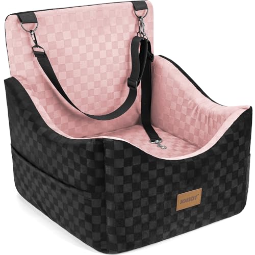 Elevated Dog Car Seat for Small (Medium / Pink)