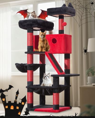 Gothic Cat Tree (Gothic / 57.5 Inches)