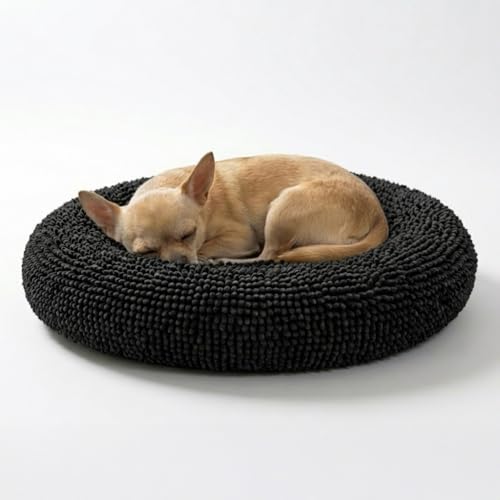 Cloud K 9 Bed for Dogs & Cats (Small (25''X25'') / Black)