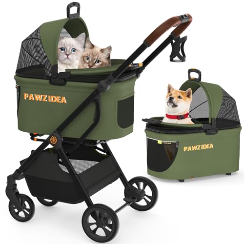 Pet Stroller 4 (Forest Green)