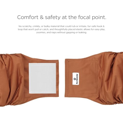 Washable Belly Bands for Male Dogs (X-Large (25-34") / Natural)