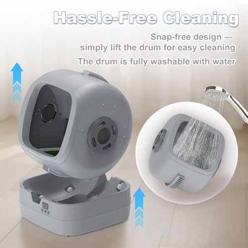 Automatic Cat Litter Box Self Cleaning (Grey)