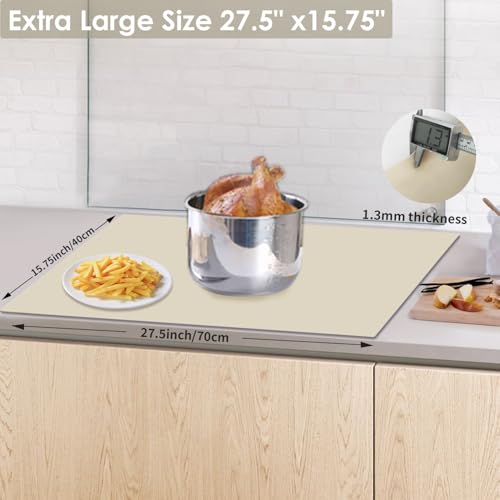 Extra Large Placemat (06-beige / 27.6"L x 16"W)