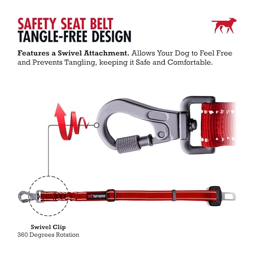 Dog Seat Belt (Red)