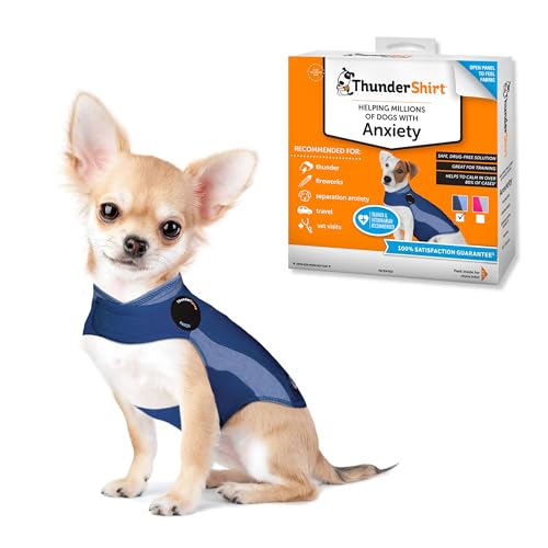 for Dogs Calming Anxiety Vest (Blue / XX-Small)
