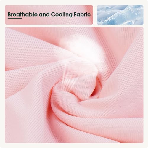 Dog Recovery Suit (Cooling Pink / Medium)