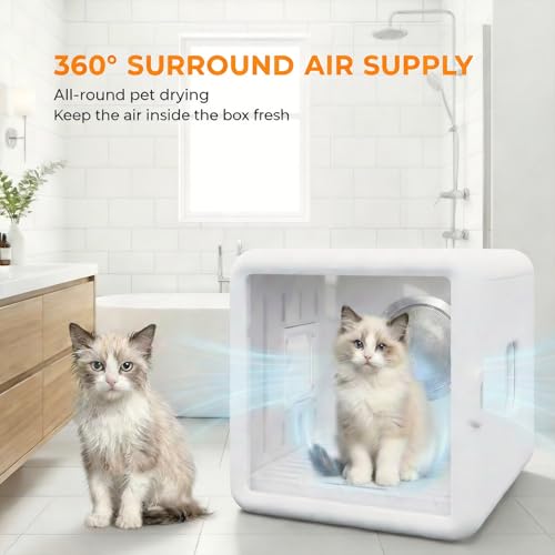 65L Automatic Dog Dryer Box With Smart timer (White)