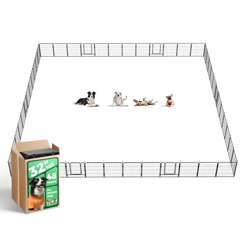 Rollick Dog Playpen (Black / 32"H)
