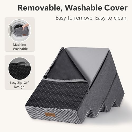 Dog Steps for Bed or Couch (Grey)