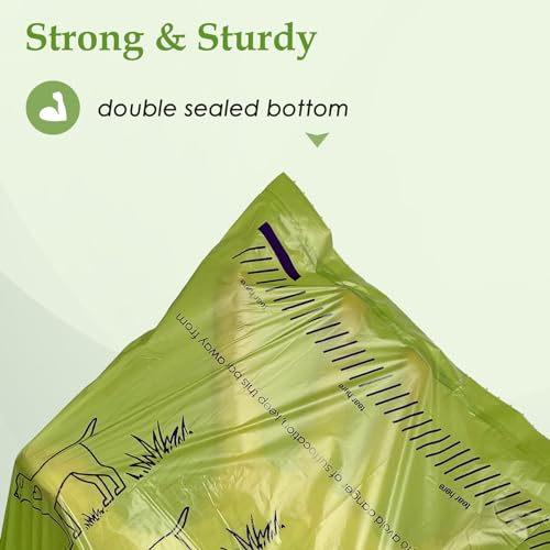 720 Count Lavender Scented 13” x 9” Dog Poop Bags Rolls (1 Count (Pack of 720))