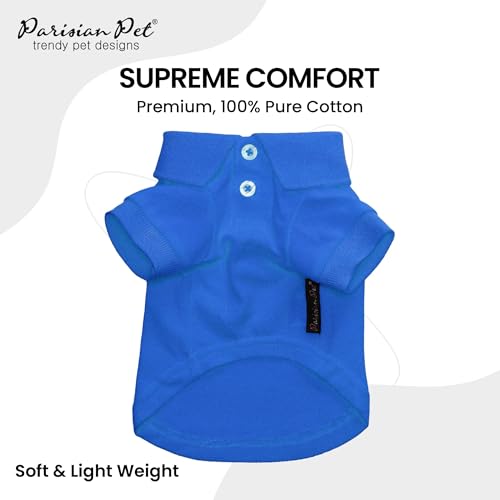 Dog Polo Shirt (4XL / Blue Polo)