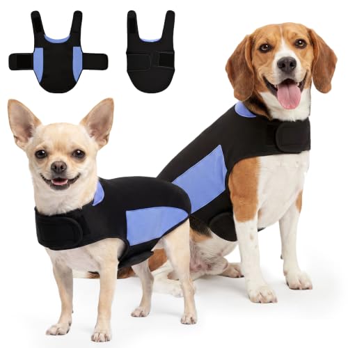 Dog Anxiety Relief Calming Vest Red (S)
