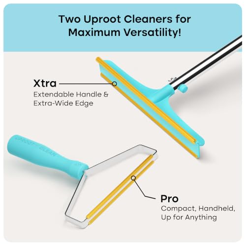 Pro Bundle Pet Hair Removal Tool & Carpet Rake w (Xtra + Pro)